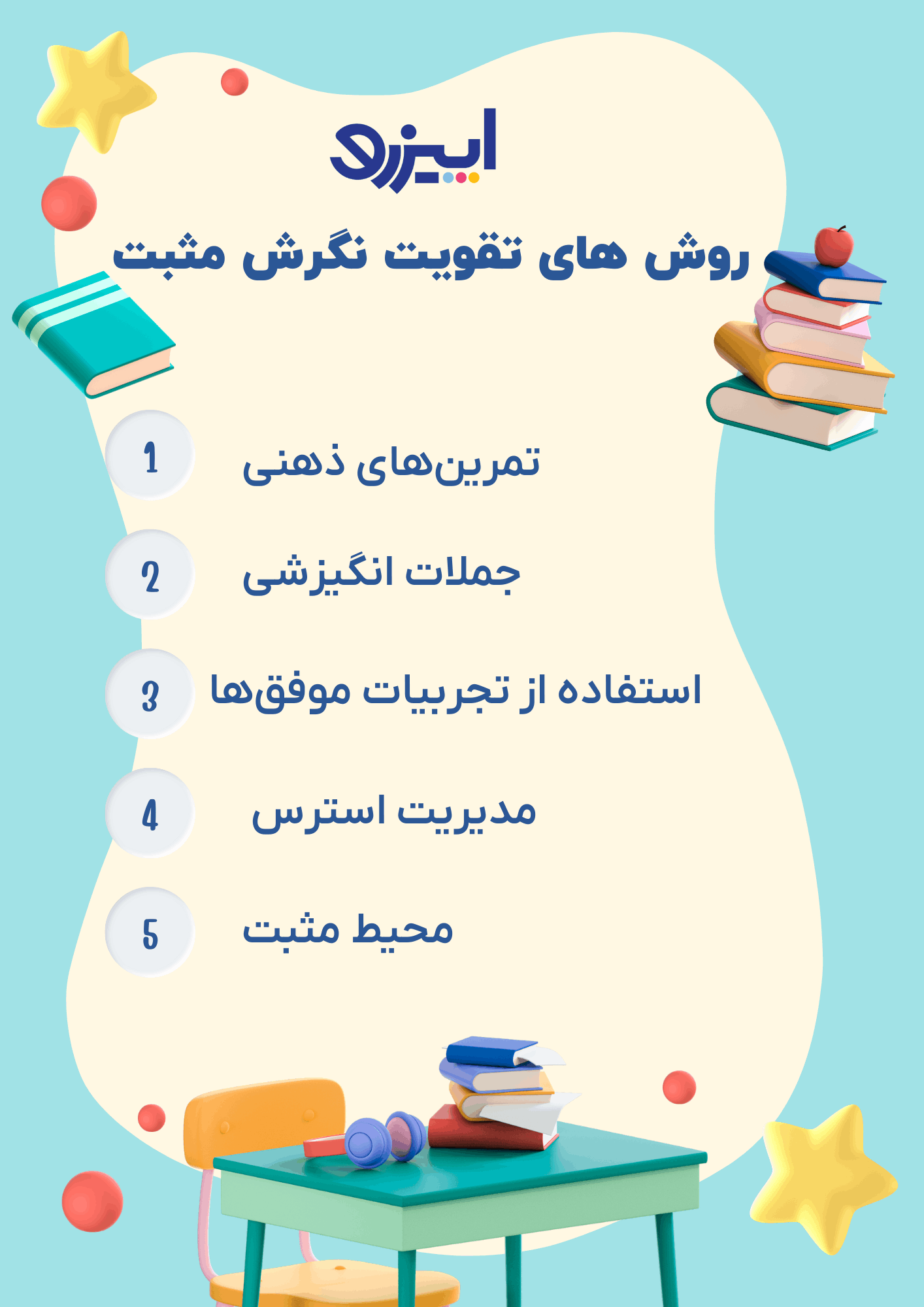 روش های تقویت نگرش مثبت 